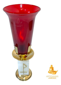 Candeleros Eléctricos Para El Santísimo Cuadrados Semanario Dorado