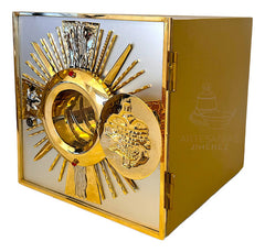 Sagrario Con Expositor De Santísimo 30x30 Cm