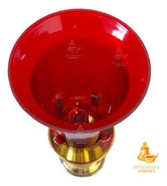 Candeleros Eléctricos Para El Santísimo Cuadrados Semanario Dorado