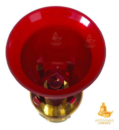 Candeleros Eléctricos Para El Santísimo Redondos Semanario Dorado