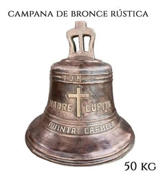 Campana De 50kg De Hacienda O Capilla Antigua