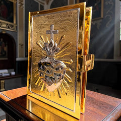Evangeliario Liturgico Para Libro (forro) Cincelado Sagrado Corazón