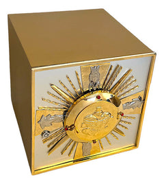 Sagrario Con Expositor De Santísimo 30x30 Cm