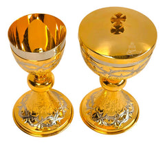 Caliz Copon Y Patena Liturgico Espinas C2