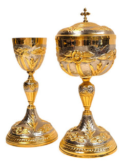 Caliz Copon Y Patena Liturgico Extra Grande