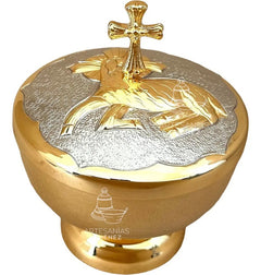 Copon O Cesto Litúrgico Chico Económico 150 Hostias Dorado