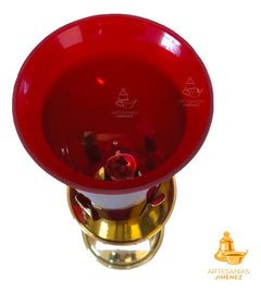 Candeleros Eléctricos Para El Santísimo Piramidal Semanario Dorado
