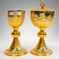 Caliz Copon Y Patena Liturgico Espinas C2