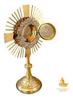 Manifestador U Ostensorio 50 Cm Para Iglesia O Capilla C1