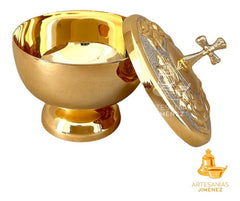 Copon O Cesto Litúrgico Chico Económico 150 Hostias Dorado