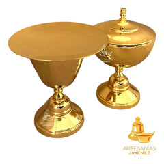 Caliz Y Copon Mini Dorado Liso C01