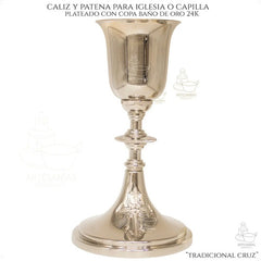 Caliz Y Patena Tradicional C114