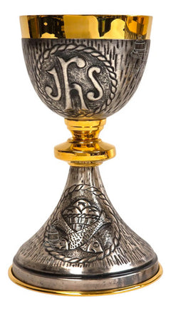 Caliz Copon Y Patena Liturgico Vaso Sagrado D01