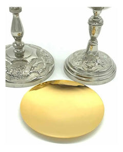 Caliz Y Copon Plateado Rosas C203