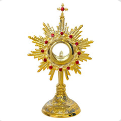 Custodia Eucarística Ostensorio Santísimo Tradicional 26 Cm