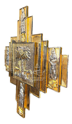 Sagrario grande con expositor del Santísimo 40x40 cm