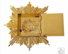 Sagrario De Cordero Con Resplandor 45x45