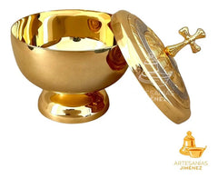 Copon O Cesto Litúrgico Chico Económico 150 Hostias Dorado