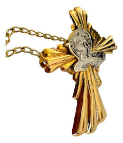 Portamicrofono Dorado Articulos Religiosos