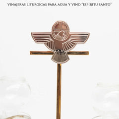 Juego De Vinajeras Para Agua Y Vino Cristal A950