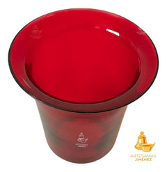 Vaso O Bombilla Para Lampara Electrica 1/2 Semana Cristal
