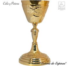 Caliz Y Patena Corona De Espinas