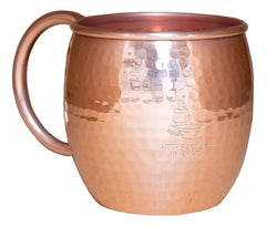 Tarro de cobre martillado Moscow Mule de 700 ml