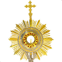 Custodia Tradicional Católica Liturgia Ostensorio C002