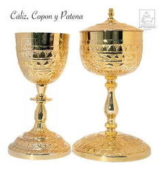 Caliz Copon Y Patena Para Iglesia O Capilla C310