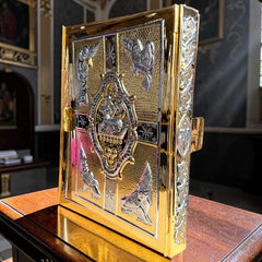 Evangeliario Liturgico Para Libro (forro) Cincelado Sagrado Corazón