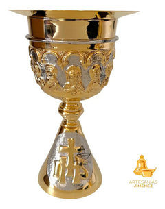 Caliz Para Iglesia O Capilla Con Patena A919 Ultima Cena