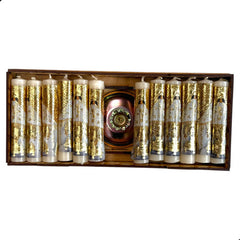 Vela De Oración 12 Piezas Con Portavela