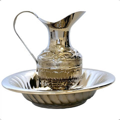Lavatorio O Lavabo Con Bandeja De Comunion Liturgico Grande