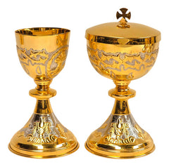 Caliz Copon Y Patena Liturgico Corona De Espinas A010