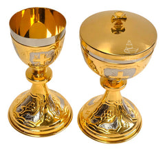 Caliz Copon Y Patena Liturgico A8