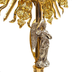 Custodia Ostensorio Tradicional De Sol Iglesia 1.25 M A0780