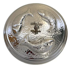 Copon O Cesto Litúrgico Chico Económico 300 Hostias Plateado