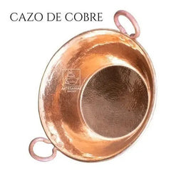 Cazo De Cobre Artesanal Capacidad 110 Litros Grueso Marrón