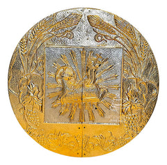 Sagrario Con Expositor De Santísimo Redondo Uvas 70x70
