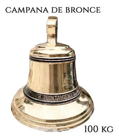Campana De 100 Kilogramos Cobre Y Bronce, Iglesia, Capilla