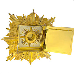 Sagrario Mediano Con Expositor Y Resplandor Cordero Iglesia