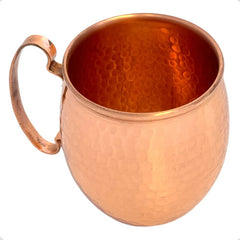 Tarro de cobre martillado Moscow Mule de 500 ml