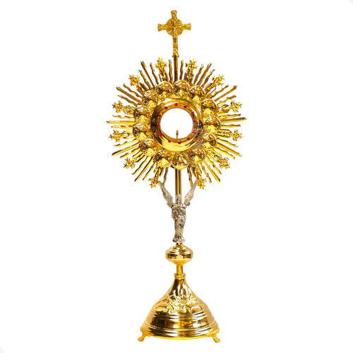 Custodia Eucarística Ostensorio Santísimo Tradicional 52 Cm