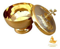Copon O Cesto Litúrgico Chico Económico 150 Hostias Dorado
