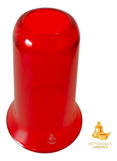 Vaso O Bombilla Para Lampara Electrica Semanario Acrilico