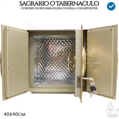 Sagrario O Tabernaculo Con Expositor Para Iglesia O Capilla