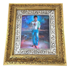 Cuadro De Madera 45x40 Cm Santo Jose Sanchez Del Rio Oro Y Plata