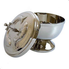 Copon O Cesto Litúrgico Chico Económico 300 Hostias Plateado