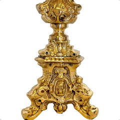 Candelero O Candelabro Barroco De 60 Cm De Bronce (1 Pieza) Bronce