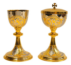 Caliz Copon Y Patena Liturgico Jhs Y Símbolos Litúrgicos C1